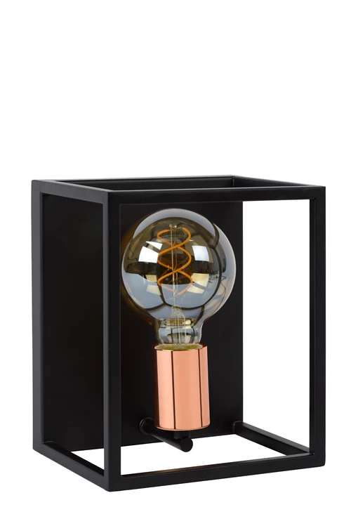 Lucide ARTHUR - Applique murale - 1xE27 - Noir - éteint